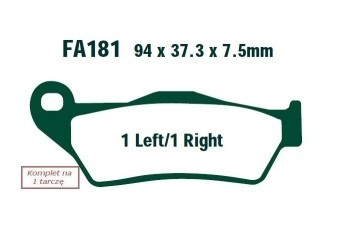 FA181TT EBC Brakes